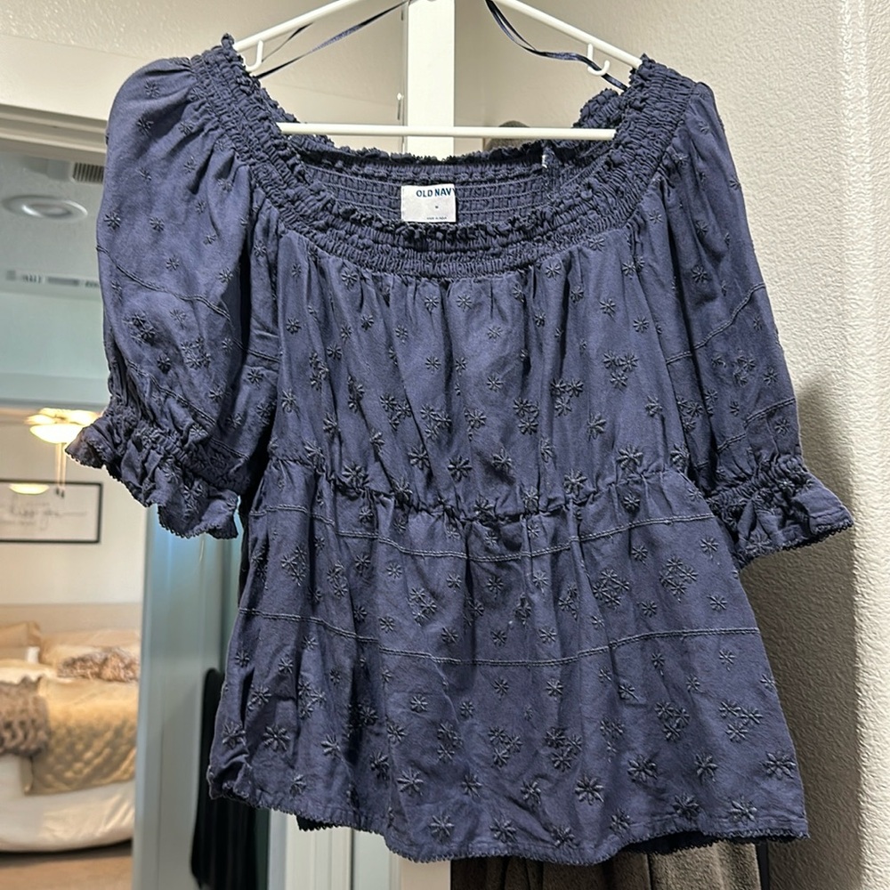 Blue blouse